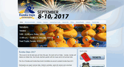 Desktop Screenshot of eurekadays.com
